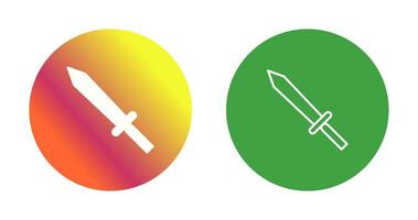 Unique Sword Vector Icon