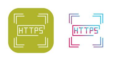 icono de vector de https