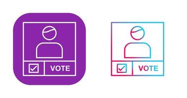 Candidate Banner Vector Icon