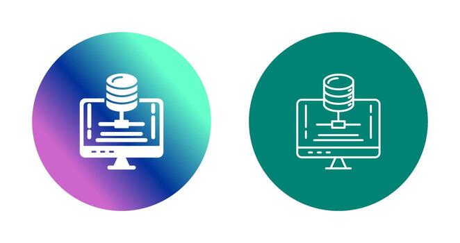 icono de vector de servidor