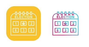 Election Day Vector Icon