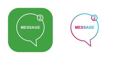 Message Bubbles Vector Icon