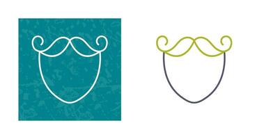 Beard and Moustache Vector Icon