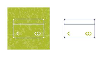 Unique Credit Card Vector Icon