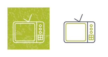 icono de vector de televisor