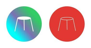 Unique Stool Vector Icon