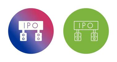 Ipo Vector Icon