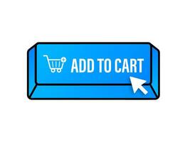 Add to cart icon. Shopping Cart icon. Vector stock illustration.