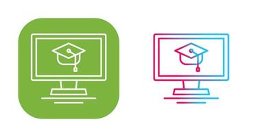 Online Course Vector Icon