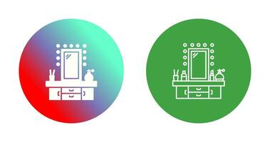 Dressing Table Vector Icon