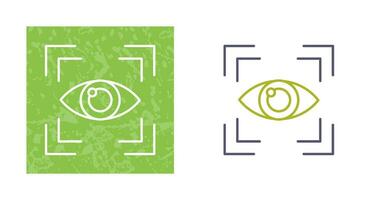 Eye Scan Vector Icon