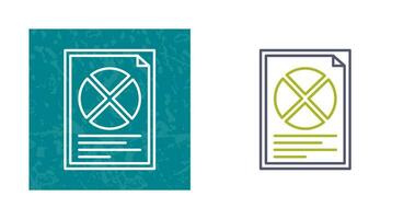 Pie Chart Vector Icon