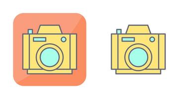 icono de vector de cámara de fotos