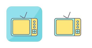 TV Set Vector Icon