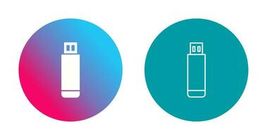 USB Drive Vector Icon