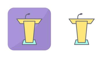 Podium Vector Icon