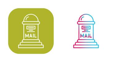 Mail Box Vector Icon