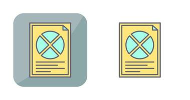 Pie Chart Vector Icon