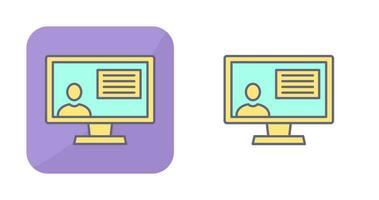 Distance Education Vector Icon