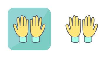 Gardening Gloves Vector Icon