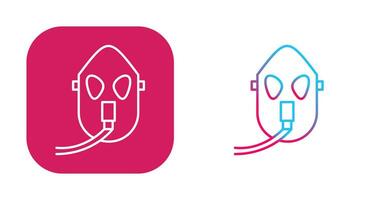 Unique Oxygen Mask Vector Icon