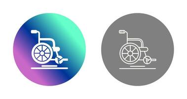 Wheel Chair Vector Icon