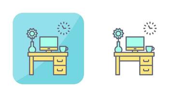 Work Table Vector Icon