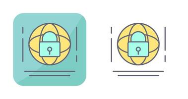 Internet Security Vector Icon