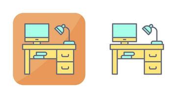 Desk Vector Icon