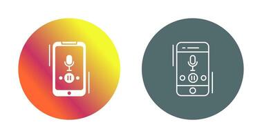 Voice Record Vector Icon