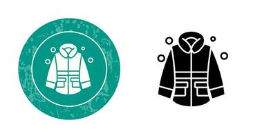 Winter Jacket Vector Icon