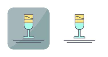 Rainbow Drink Vector Icon