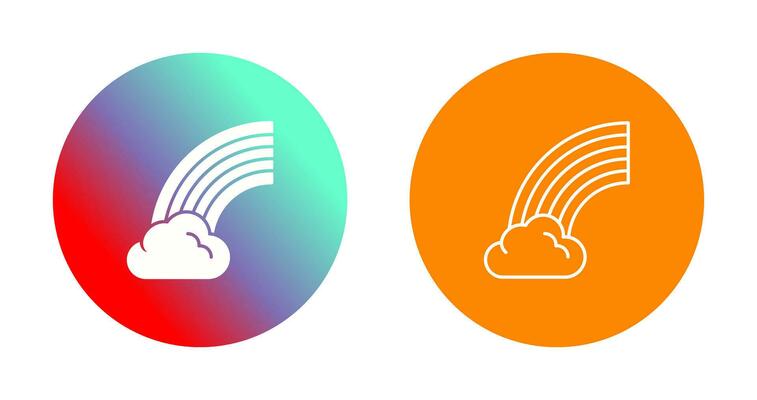 Rainbow Vector Icon