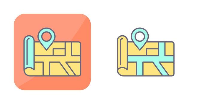 Map Vector Icon