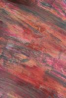 Multicolor paint brush pattern surface, Grungy paint surface backdrop, Colorful paint brush pattern background photo
