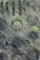 Messy colorful paint surface background, Abstract paint brush stroke surface, Grungy paint pattern backdrop photo
