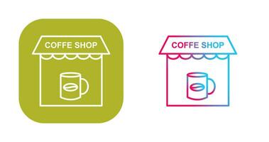 Coffee Shop Vector Icon