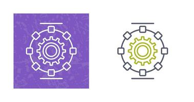 Automated Process Vector Icon