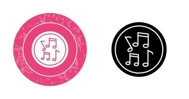 Musical Notes Vector Icon