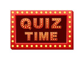 Quiz Time Banner. Vector Banner. Graphic by DG-Studio · Creative Fabrica