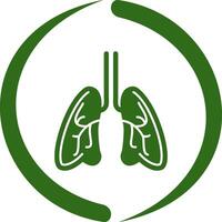 Lungs Vector Icon