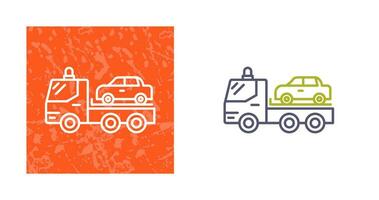 Tow Truck Vector Icon