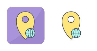 Global Locations Vector Icon