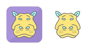 Hippo Vector Icon