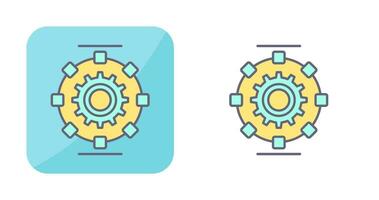 Automated Process Vector Icon