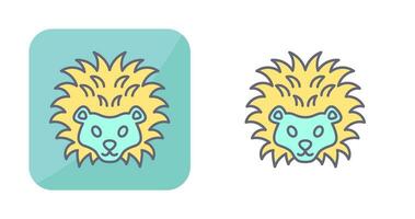 Hedgehog Vector Icon