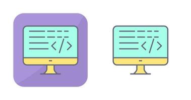 Coding Vector Icon