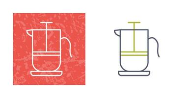 French Press Vector Icon