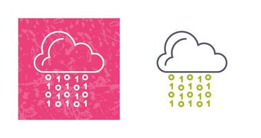 Cloud Coding Vector Icon