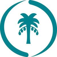 Coconut trees Vector Icon